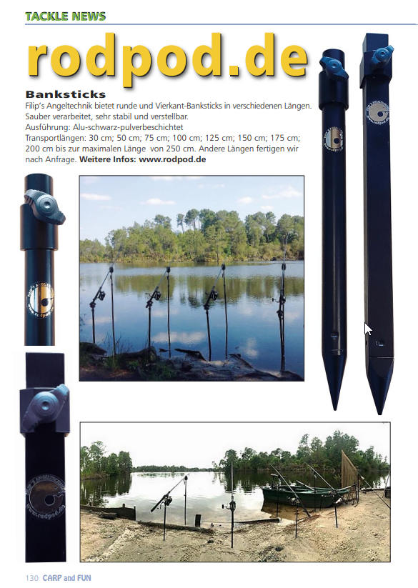 Banksticks rund 20mm